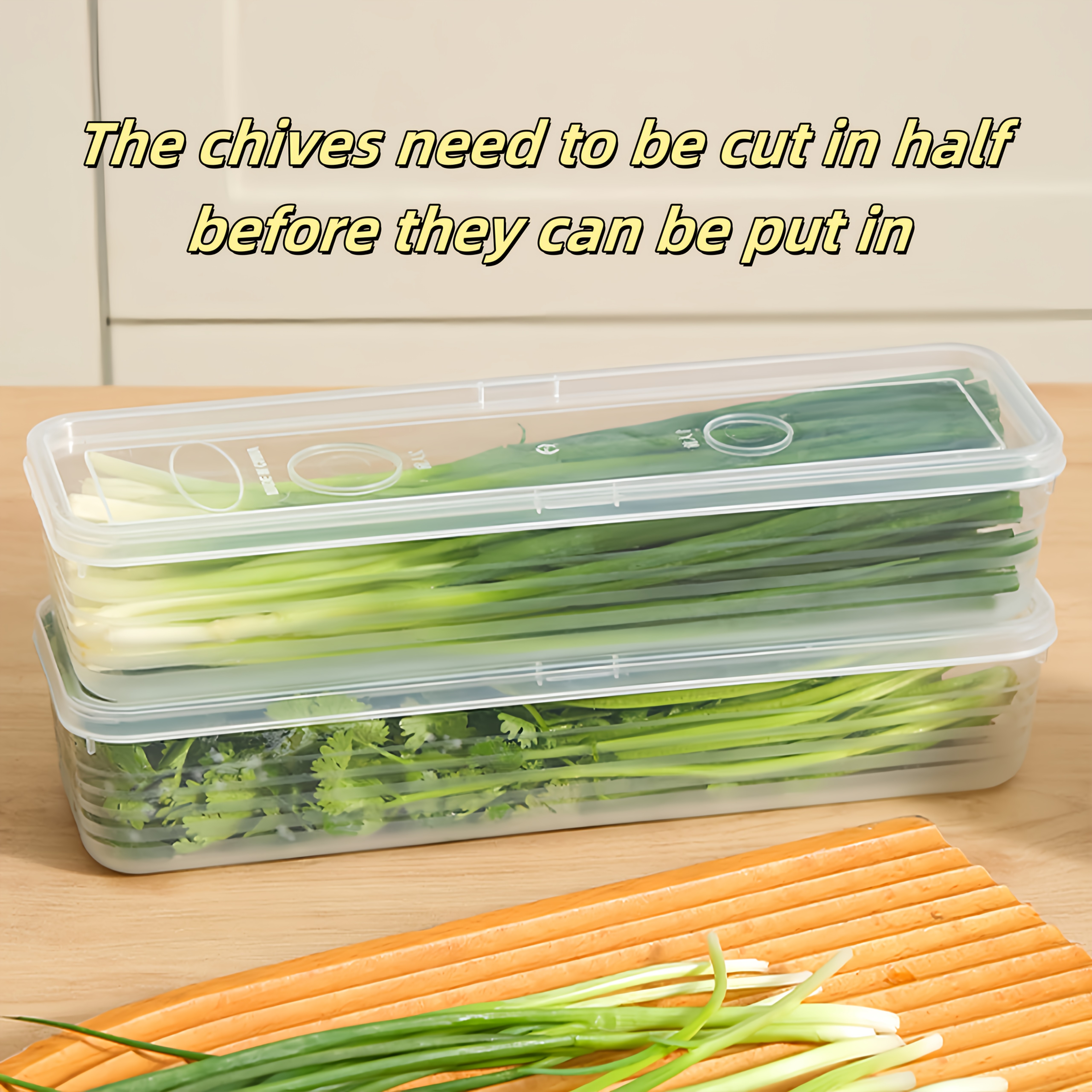 Food Storage Ideas - 2/4/6pcs Food Vegetable Storage Containers -