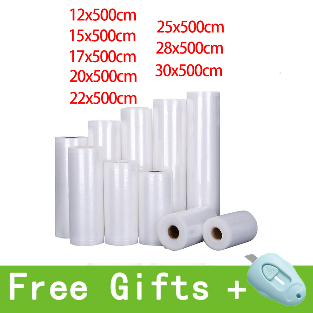 Vacuum Sealer Bag - Kitchen Vacuum Motor Packaging Bags Storage