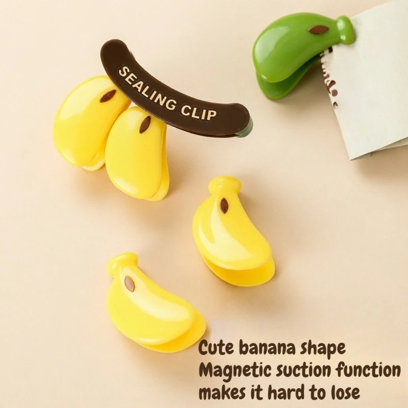 Food Storage Practices - 1 Cute Banana Refrigerator Magnet, Magnetic