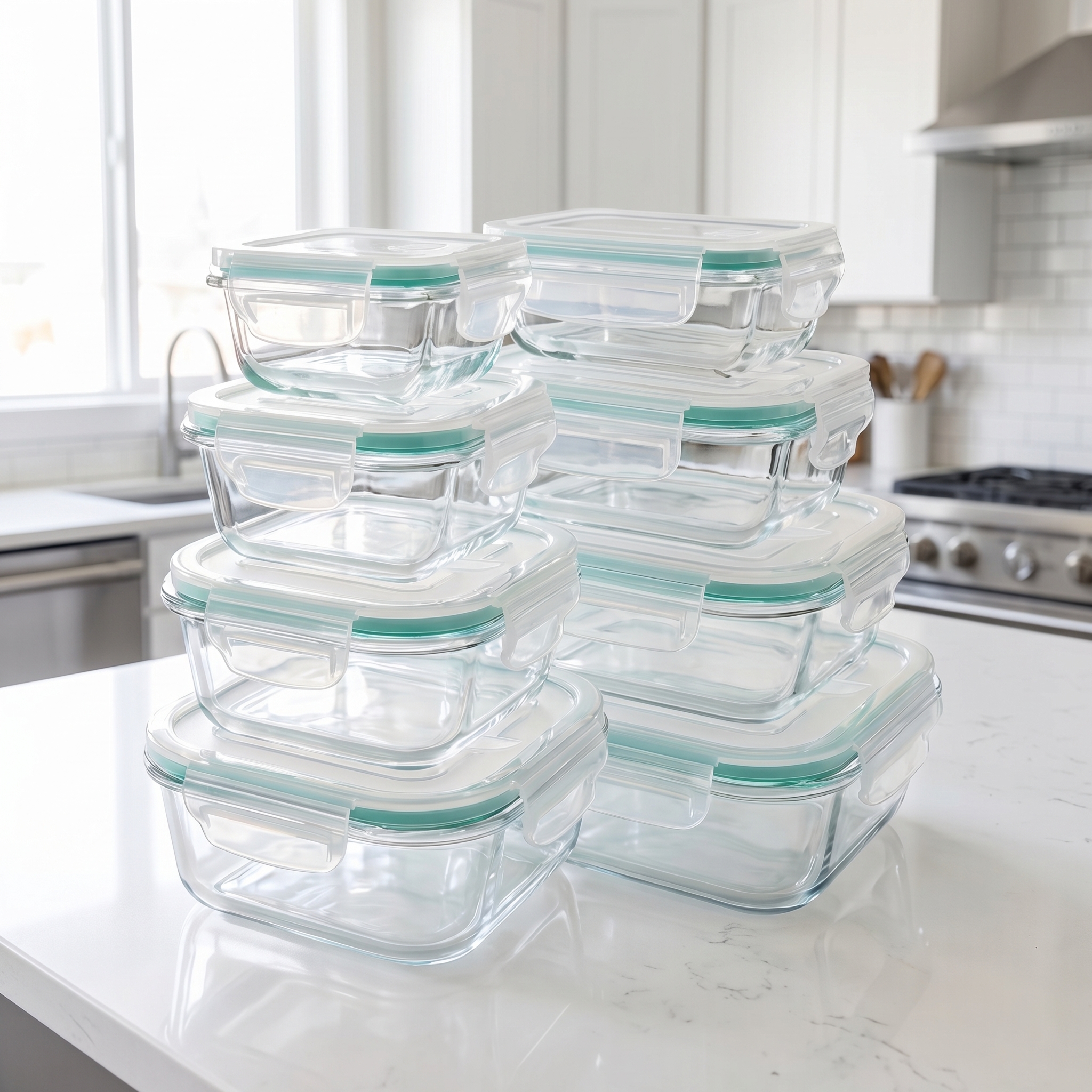 Food Storage Ideas - A set of 8 food storage