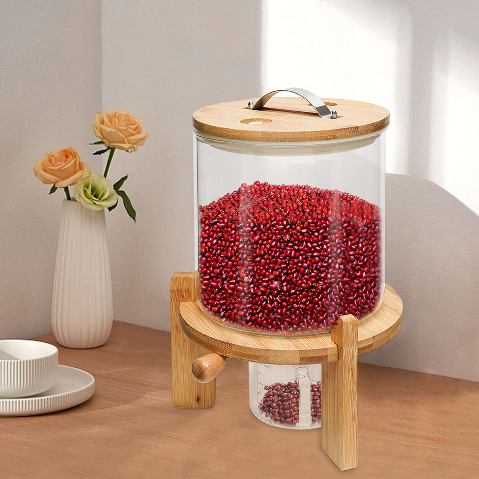 Portion Control Container - NEW 5L Rice Dispenser Grain Container