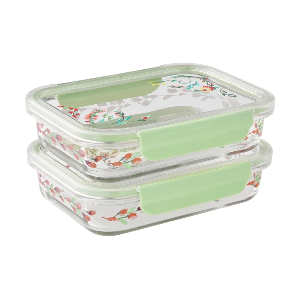 Food Storage Safe - Airtight Glass Food Storage Containers Set