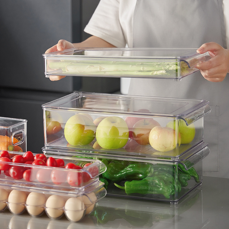 Food Storage Handling - Large-capacity food-grade refrigerator storage box with