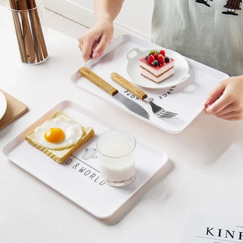 Food Storage Practices - 1 Pcs Practical Plastic Dessert Serving