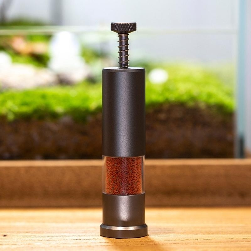 Portion Control Container - AluminumAlloy Fish Feeder for Regular Fish
