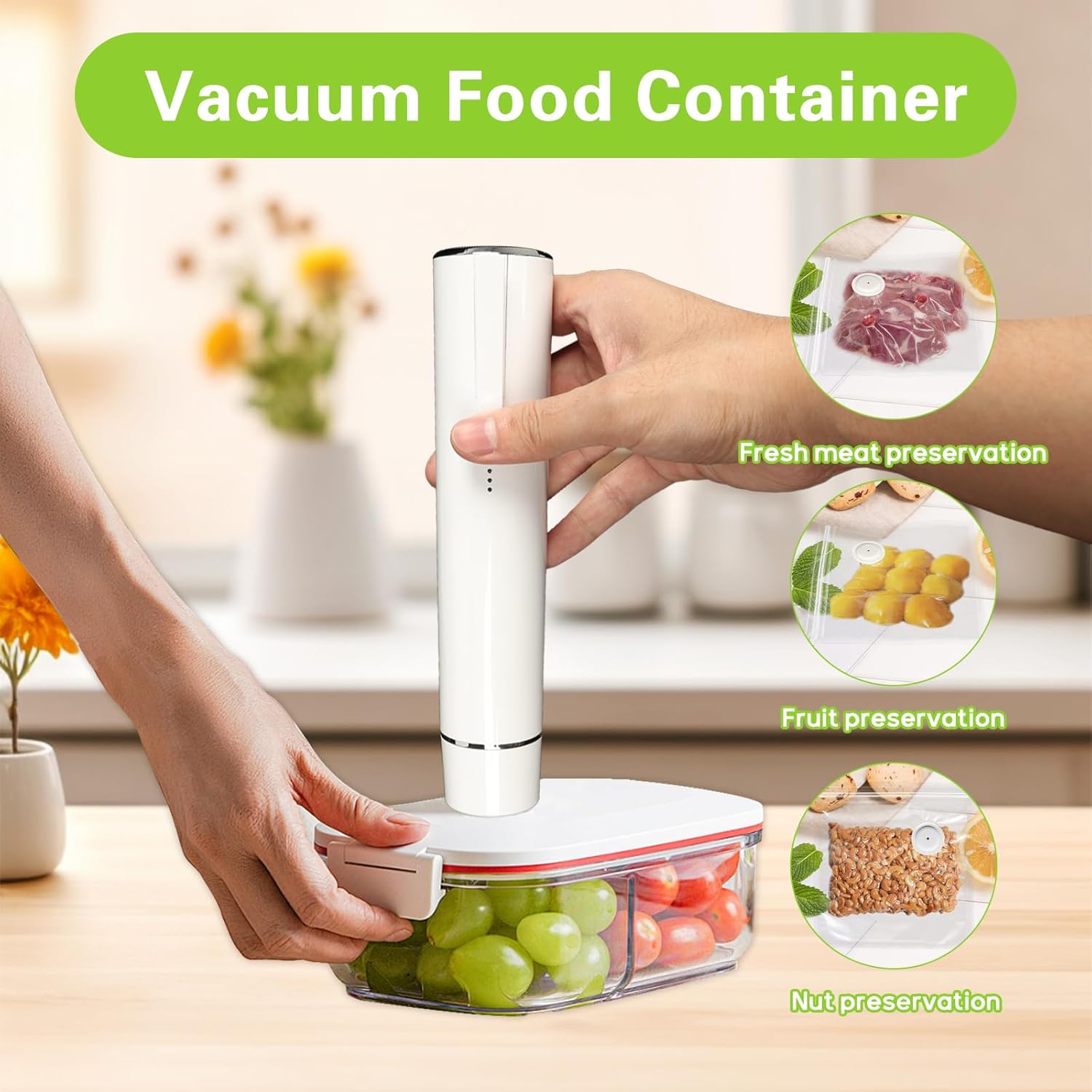 Vacuum Sealer Bag - Vacuum Sealer Handheld vacuum sealing machine
