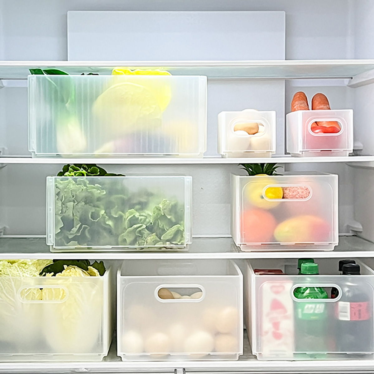 Food Storage Handling - Foldable Plastic Fruit Vegetable Storage Box
