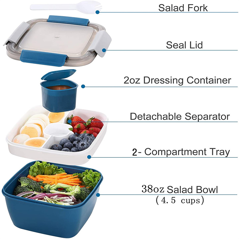 Portable Salad Lunch Container - Food Storage Vault avis et prix