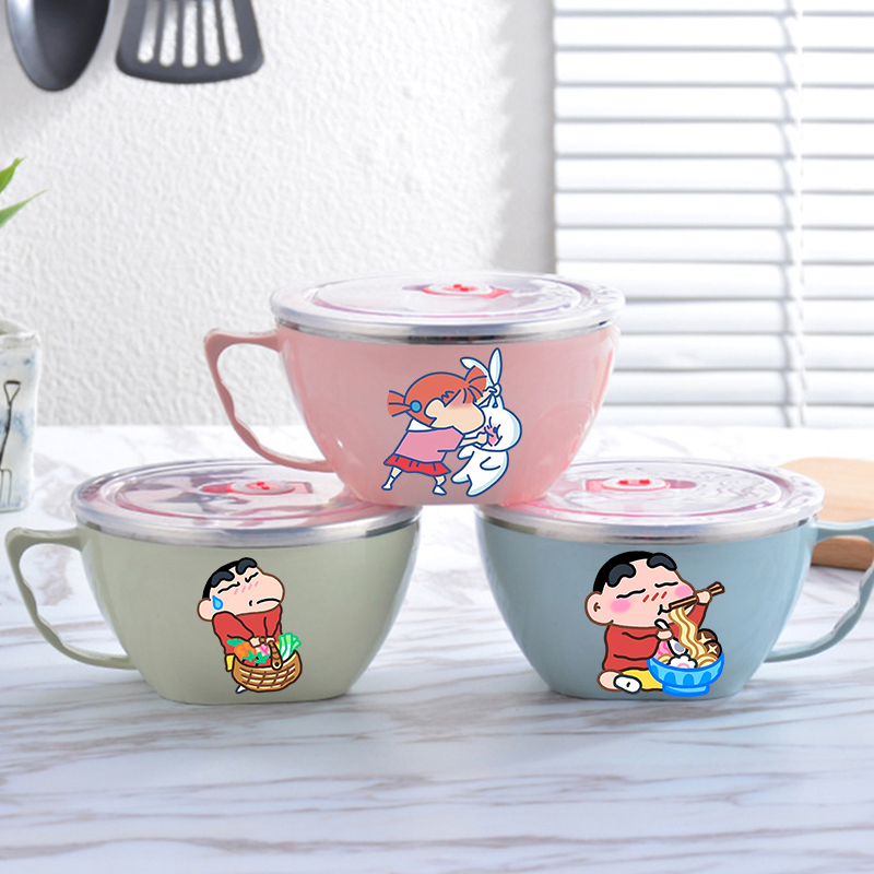 Crayon Shin-chan Noodle Bowl L - Food Storage Metal Box avis et prix