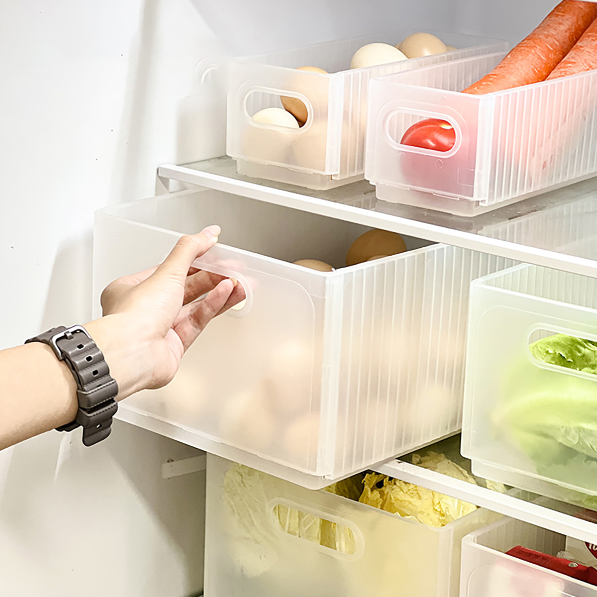 WORTHBUY Plastic Folding Fridg - Xxl Food Storage Container avis et prix