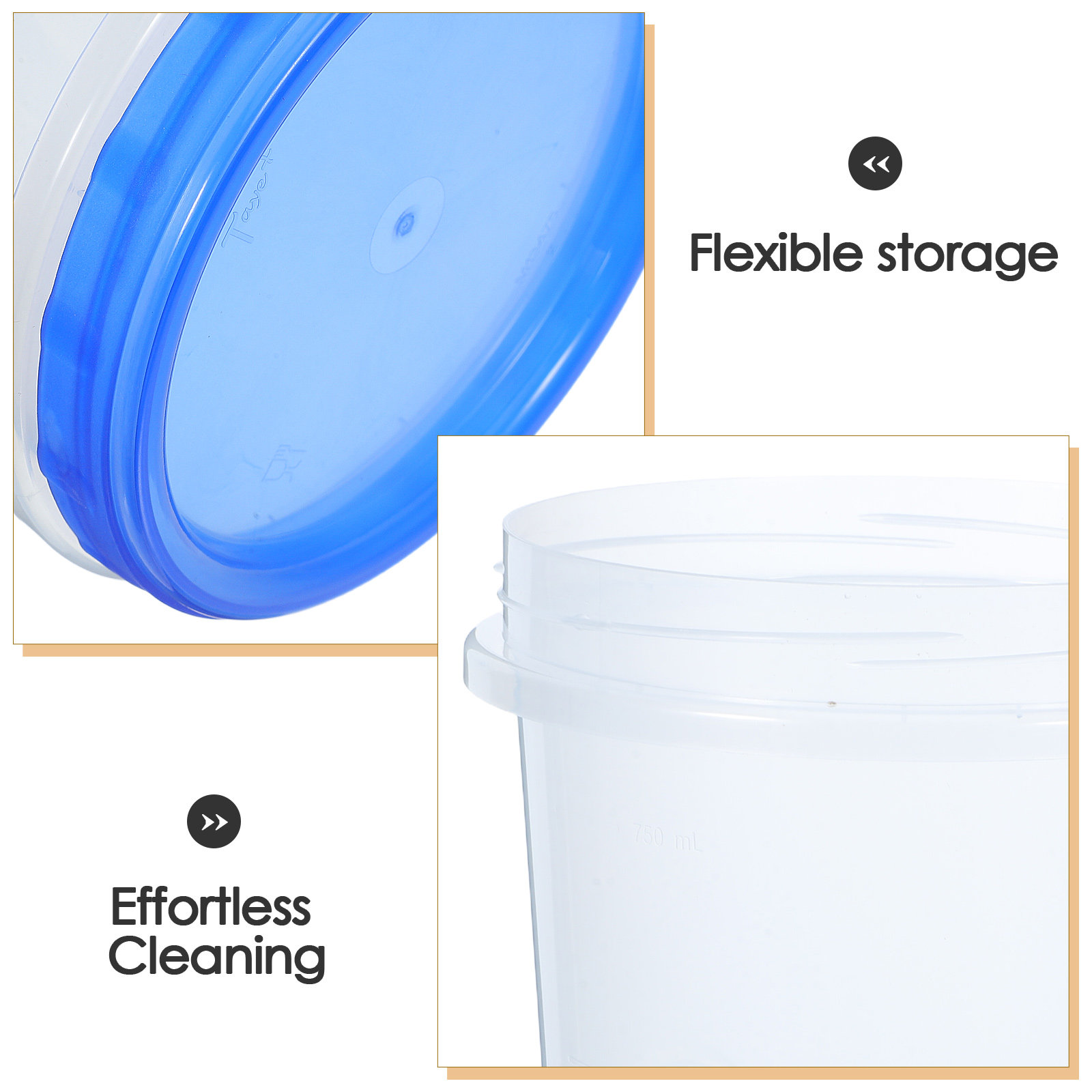 6Pcs Airtight Food Storage Con - Food Storage Safe avis et prix