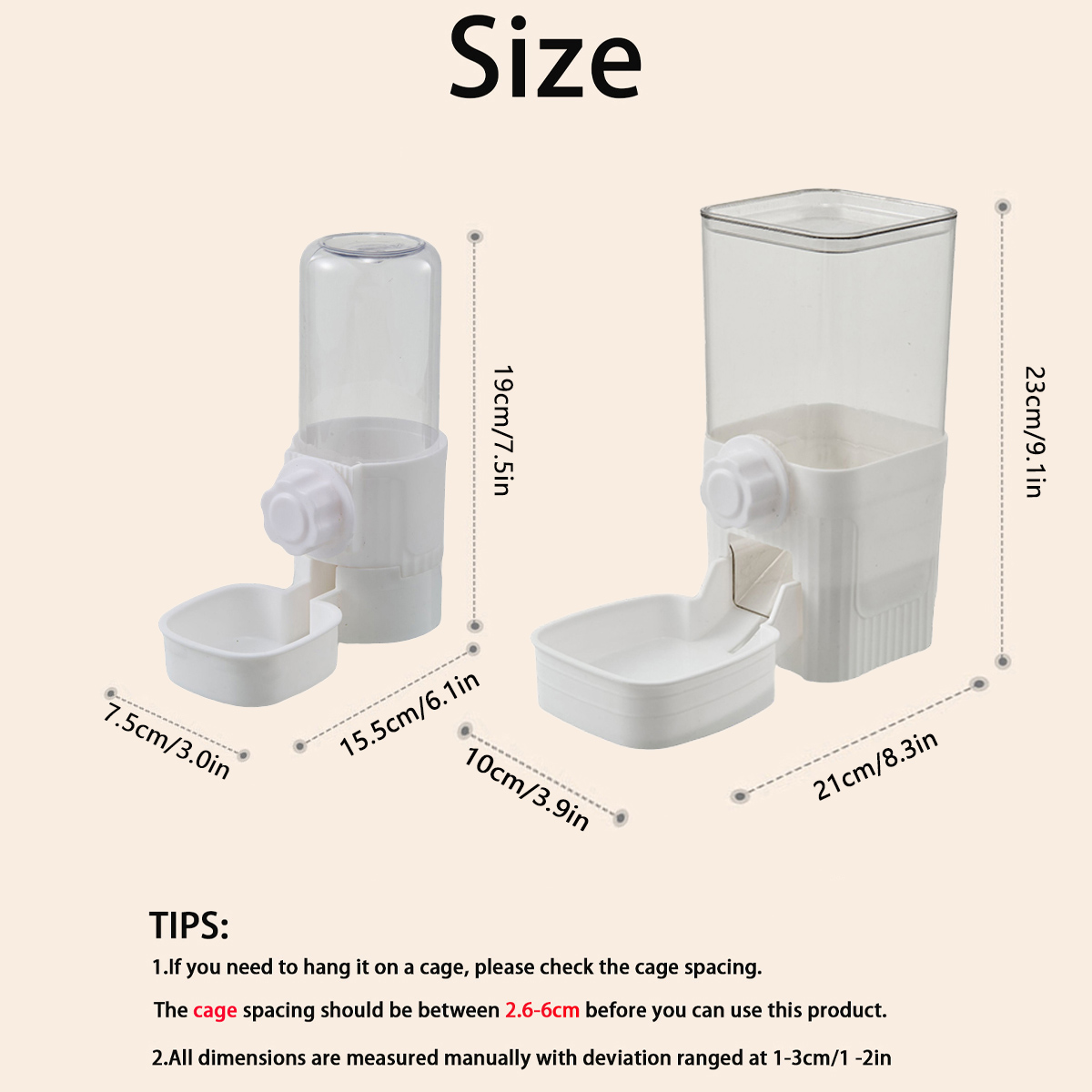 Automatic Pet Feeder Waterer D - Portion Control Container avis et prix
