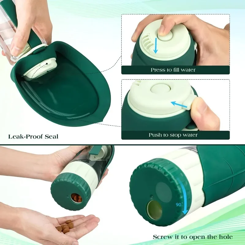 Dog Water Bottle Portable Dog  - Portion Control Container avis et prix