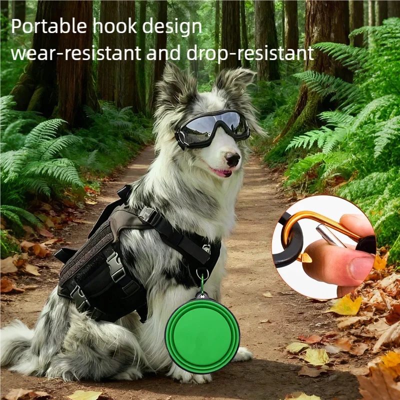 Folding Portable Silicone Dog  - Portion Control Container avis et prix