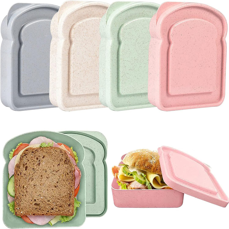 Sandwich Containers Lunch Box  - Food Storage With Colander avis et prix
