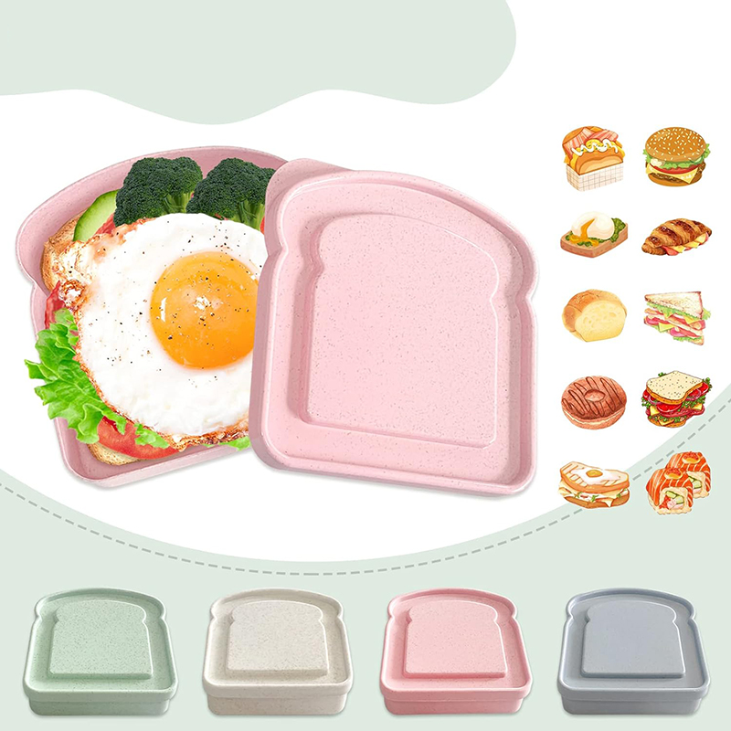 Sandwich Containers Lunch Box  - Food Storage With Colander avis et prix