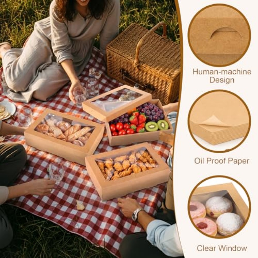 20 Pack 14.17 x 9.84 x 3.15 In - Food Storage Metal Box avis et prix