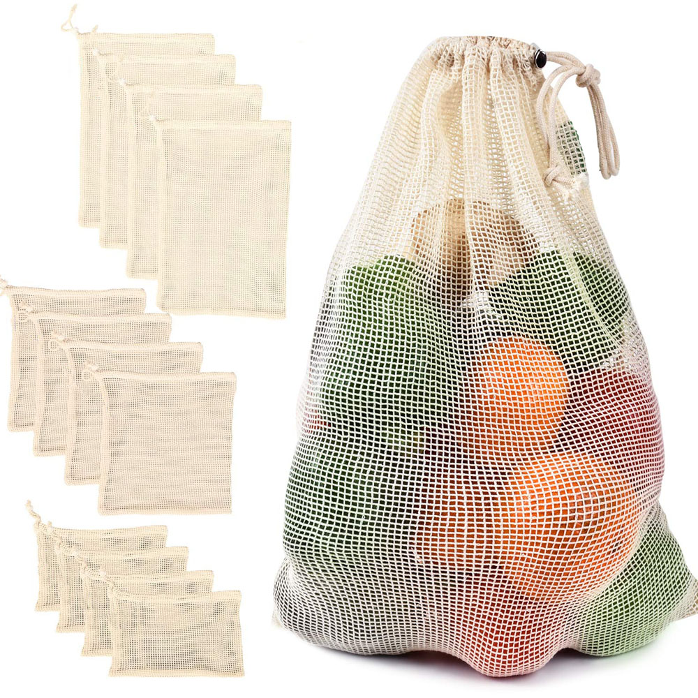Cotton Mesh Vegetable Bags Pro - Produce Bag Reusable Mesh avis et prix
