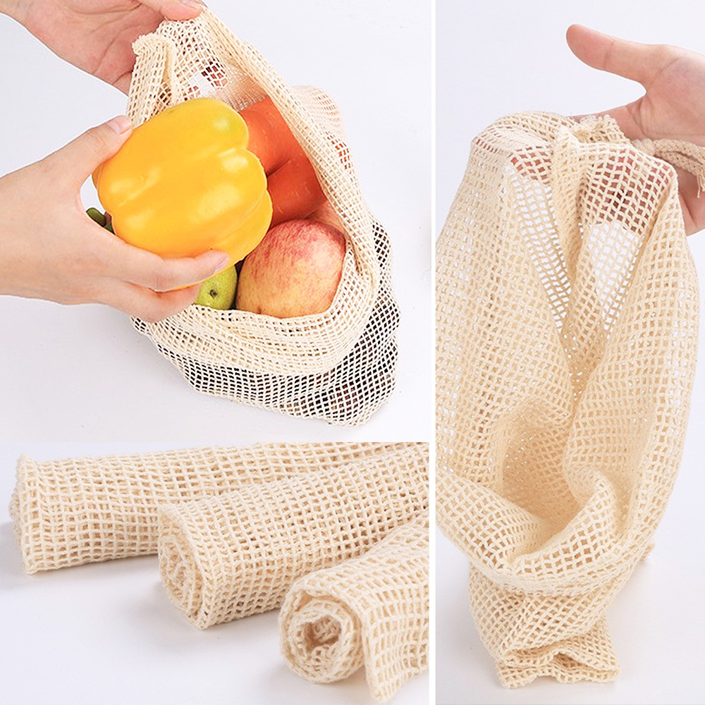 Cotton Mesh Vegetable Bags Pro - Produce Bag Reusable Mesh avis et prix