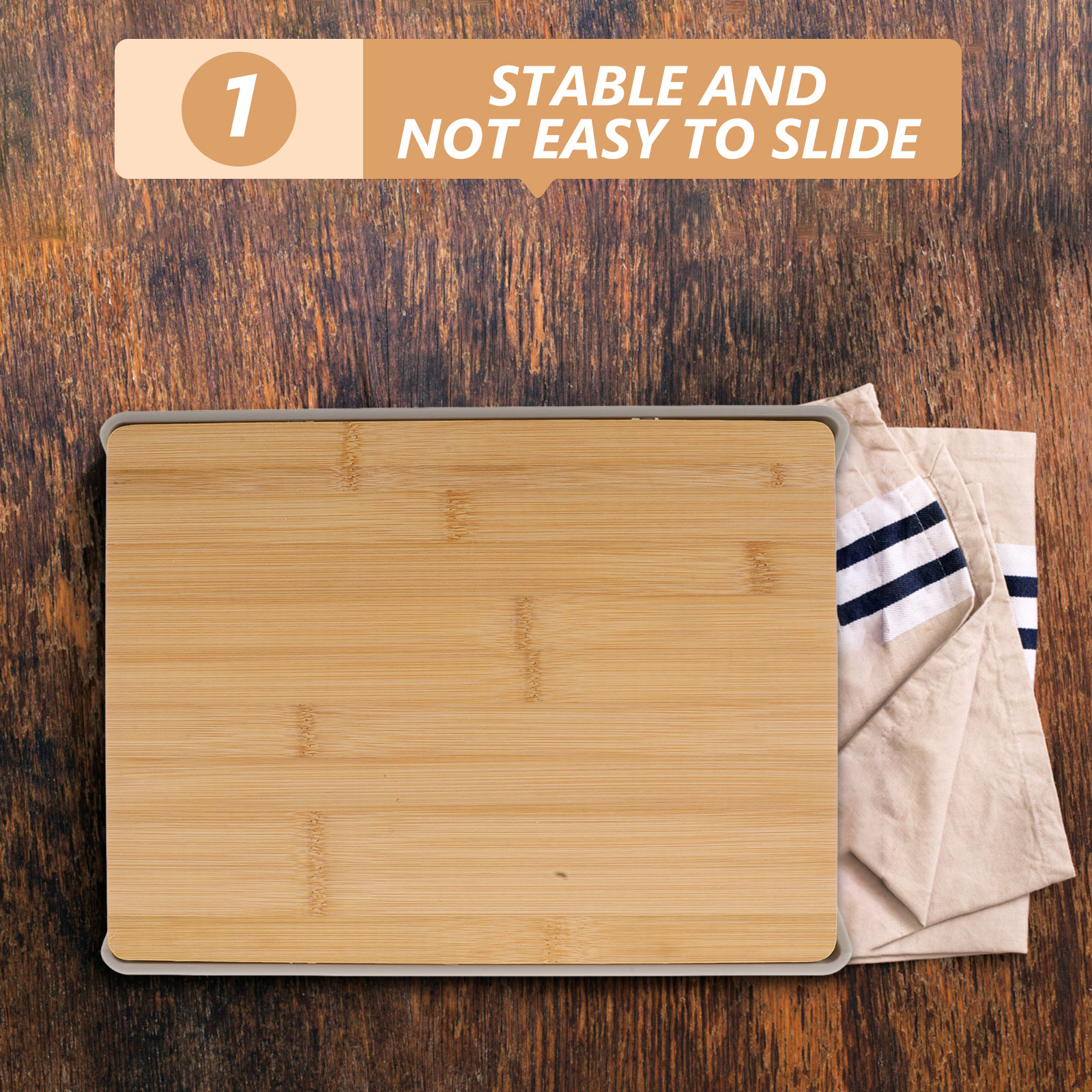 Bamboo Cutting Board with Pull - Food Storage Usa avis et prix