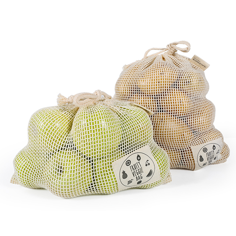 6/10 Packs Organic Cotton Reus - Produce Bag Reusable Mesh avis et prix