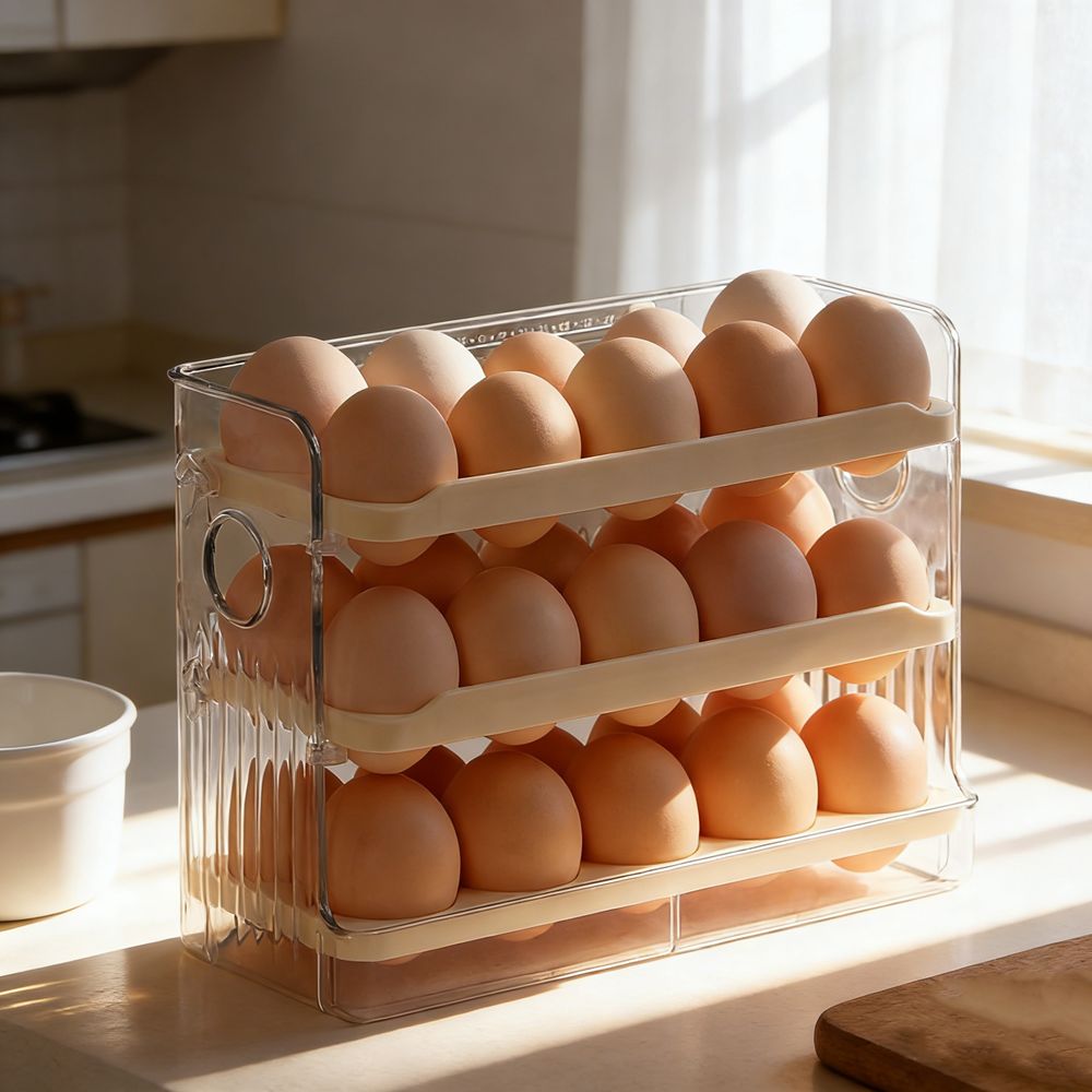 Practical Plastic Egg Storage  - Food Storage Practices avis et prix
