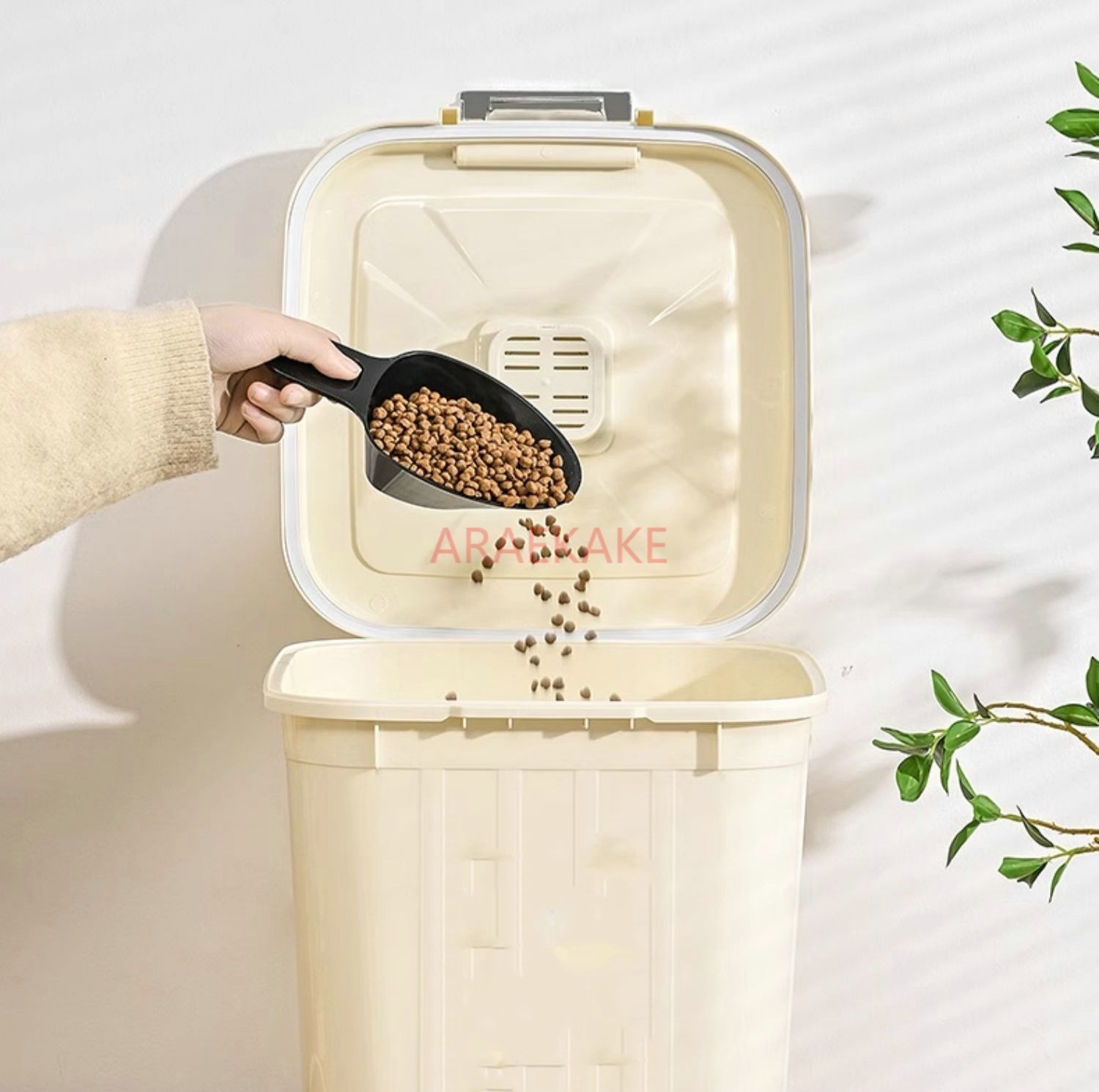 Cat food storage bucket, dog f - Food Storage Pet avis et prix