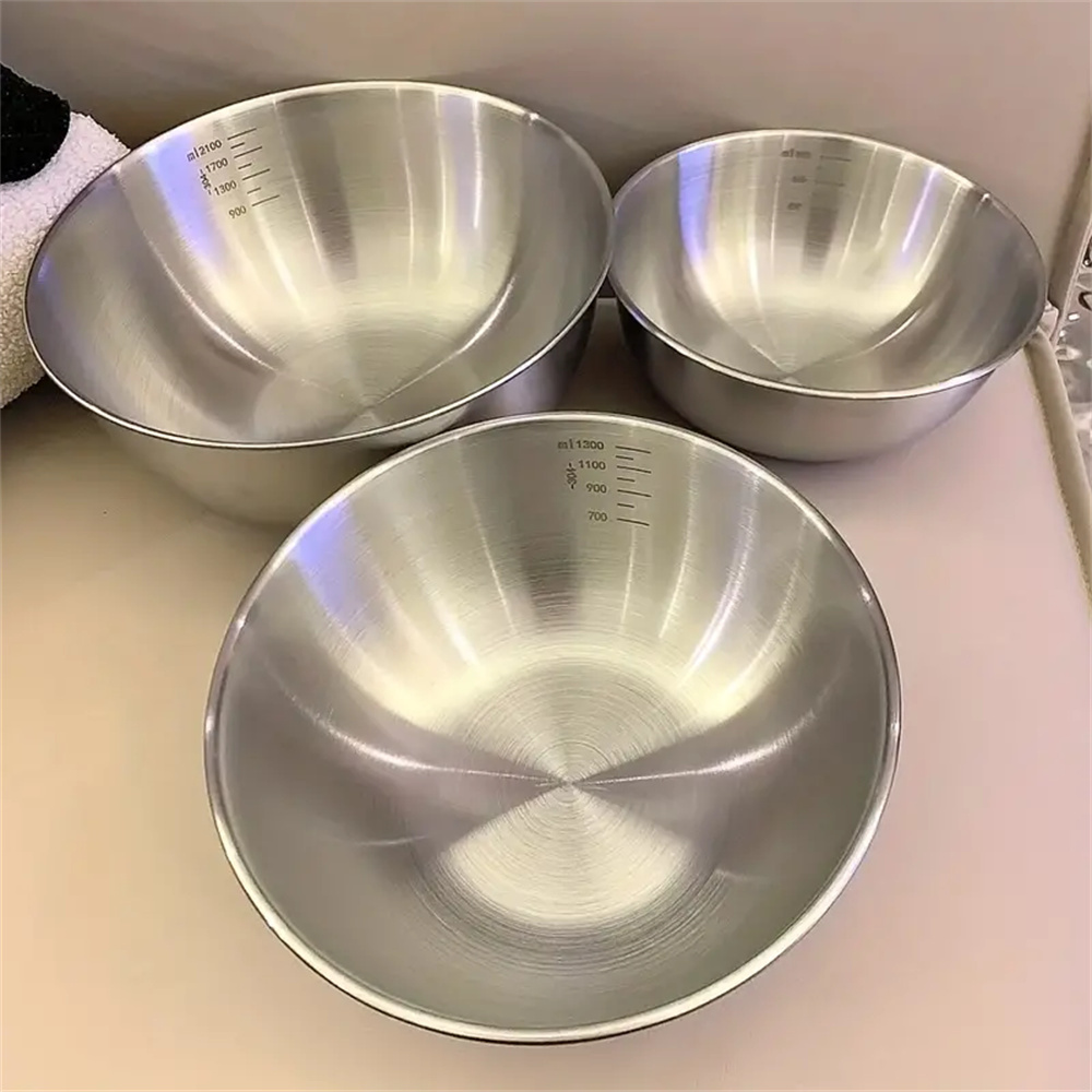 1-3 Stainless Steel Bowl Set w - Food Storage Bowls avis et prix