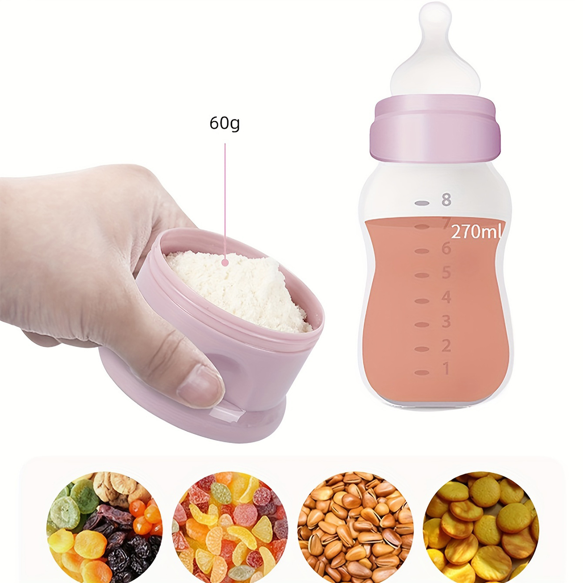 Large Capacity Baby Milk Powde - Xxl Food Storage Container avis et prix