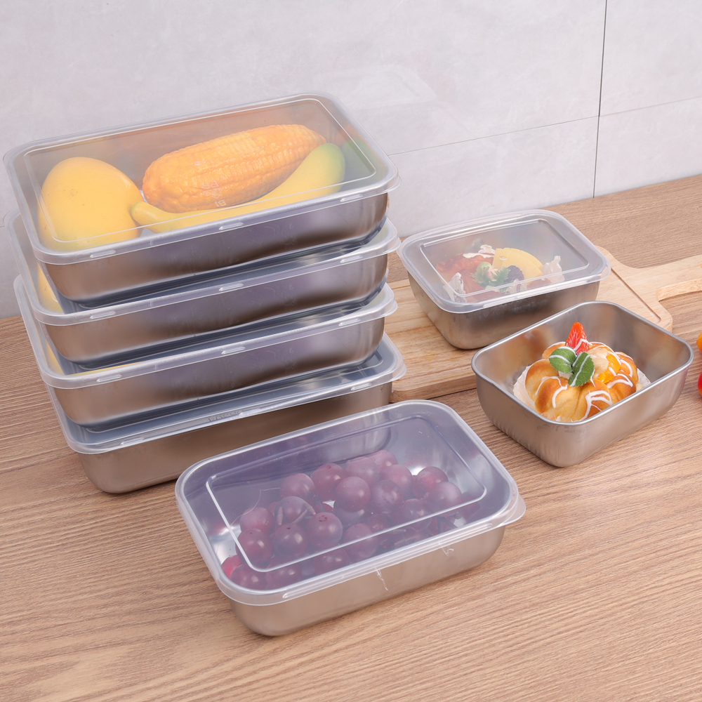 Stainless Steel Food Storage B - Food Storage Metal Box avis et prix