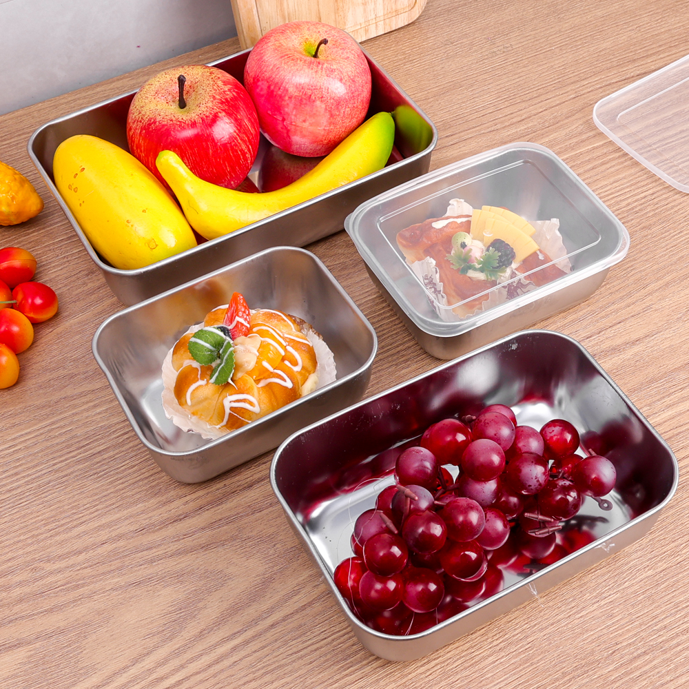 Stainless Steel Food Storage B - Food Storage Metal Box avis et prix