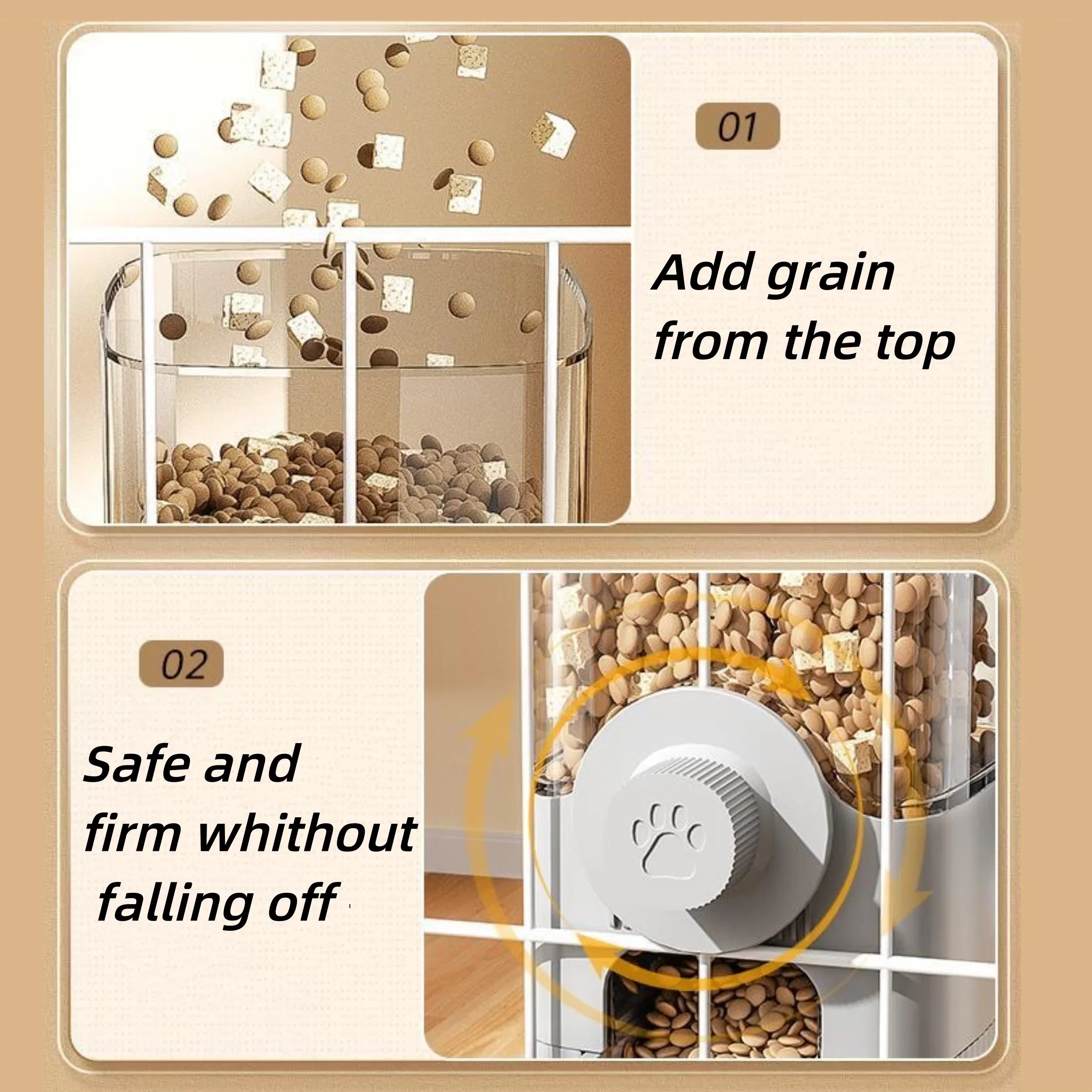 new tepy Hanging Automatic Pet - Portion Control Container avis et prix