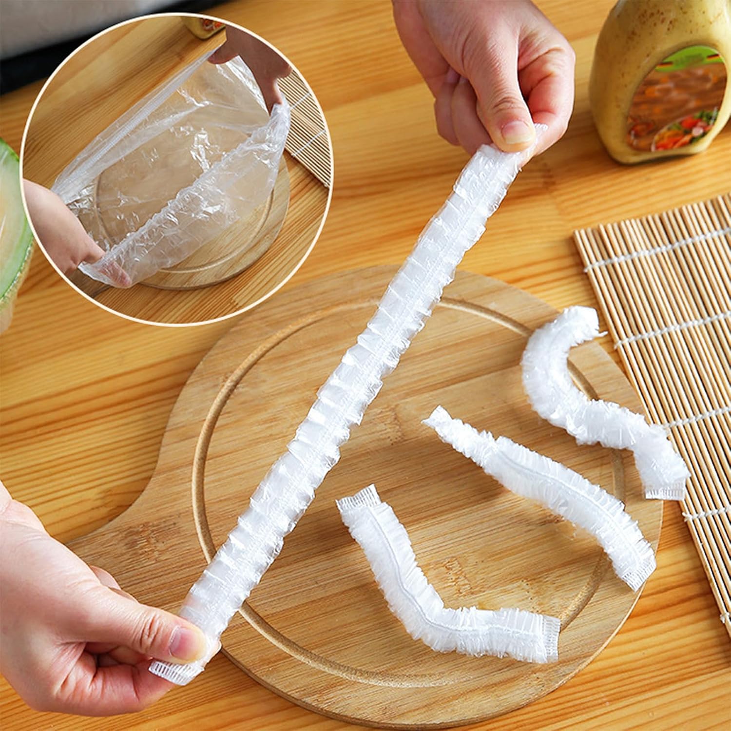 300PCS Elastic Food Covers, St - Food Storage Bowls avis et prix