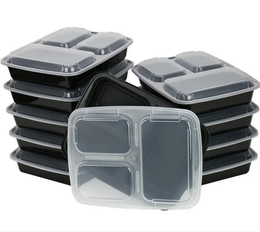 7 Pack 3 Compartment Meal Prep - Food Storage With Colander avis et prix