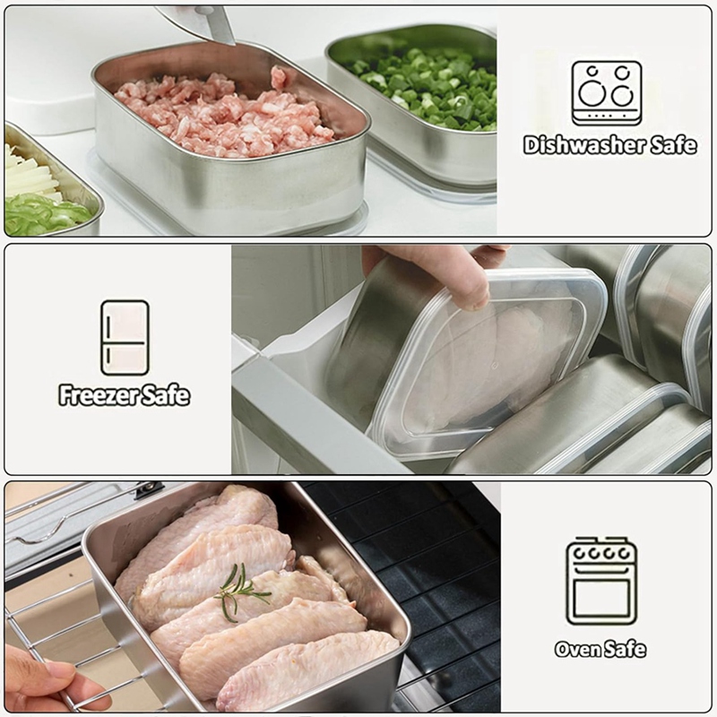 Stainless Steel Containers for - Food Storage Usa avis et prix