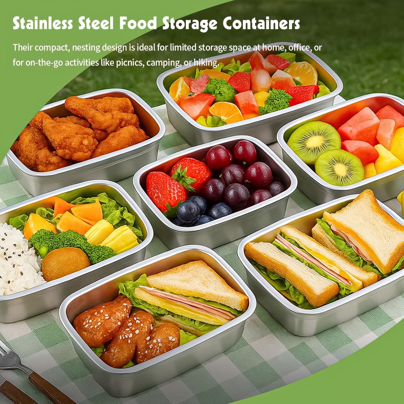 10-Piece Stainless Steel Food  - Food Storage In Restaurant avis et prix