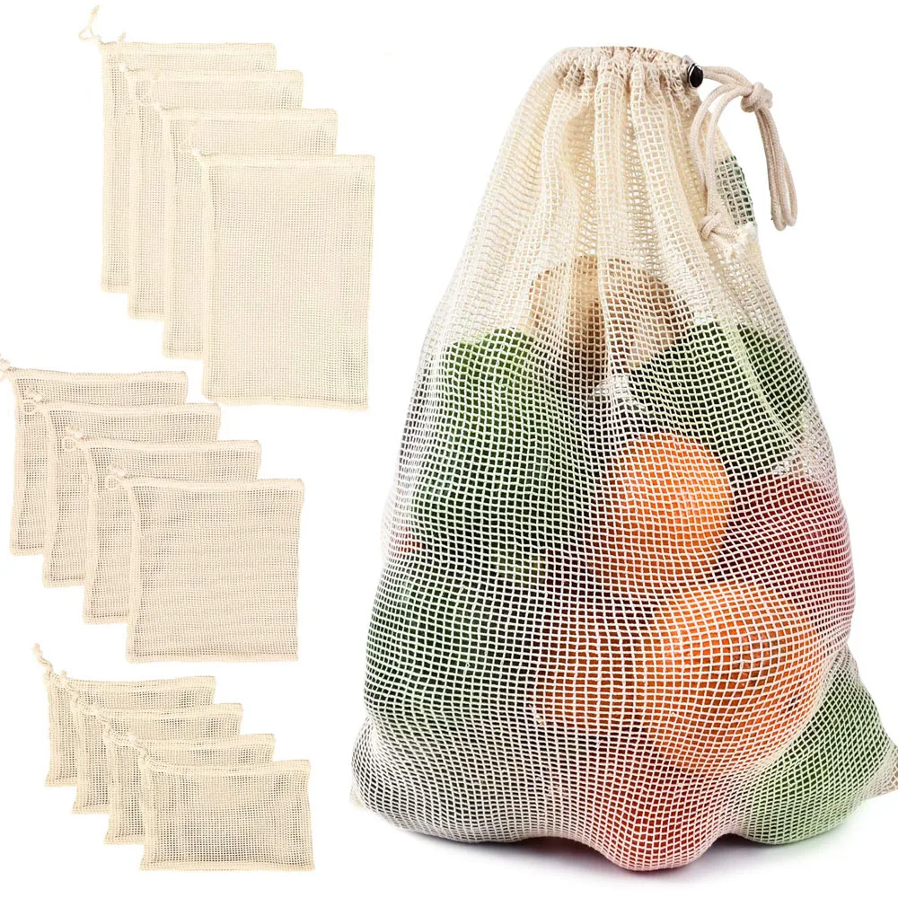 Cotton Mesh Vegetable Bags Pro - Produce Bag Reusable Mesh avis et prix