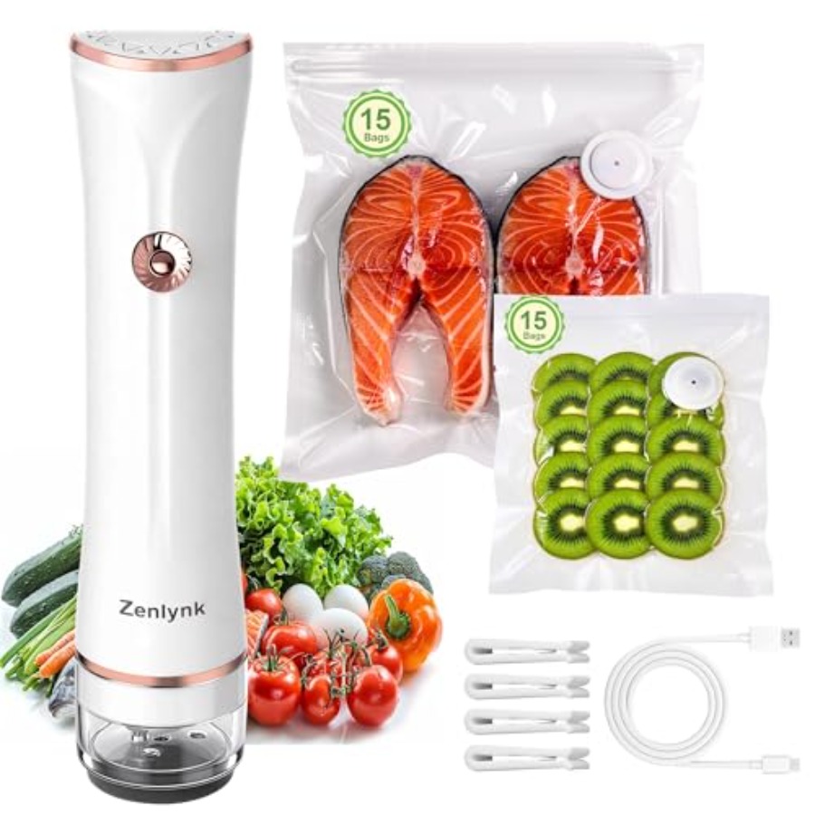Compact Vacuum Sealer for Food - Vacuum Sealer Bag avis et prix