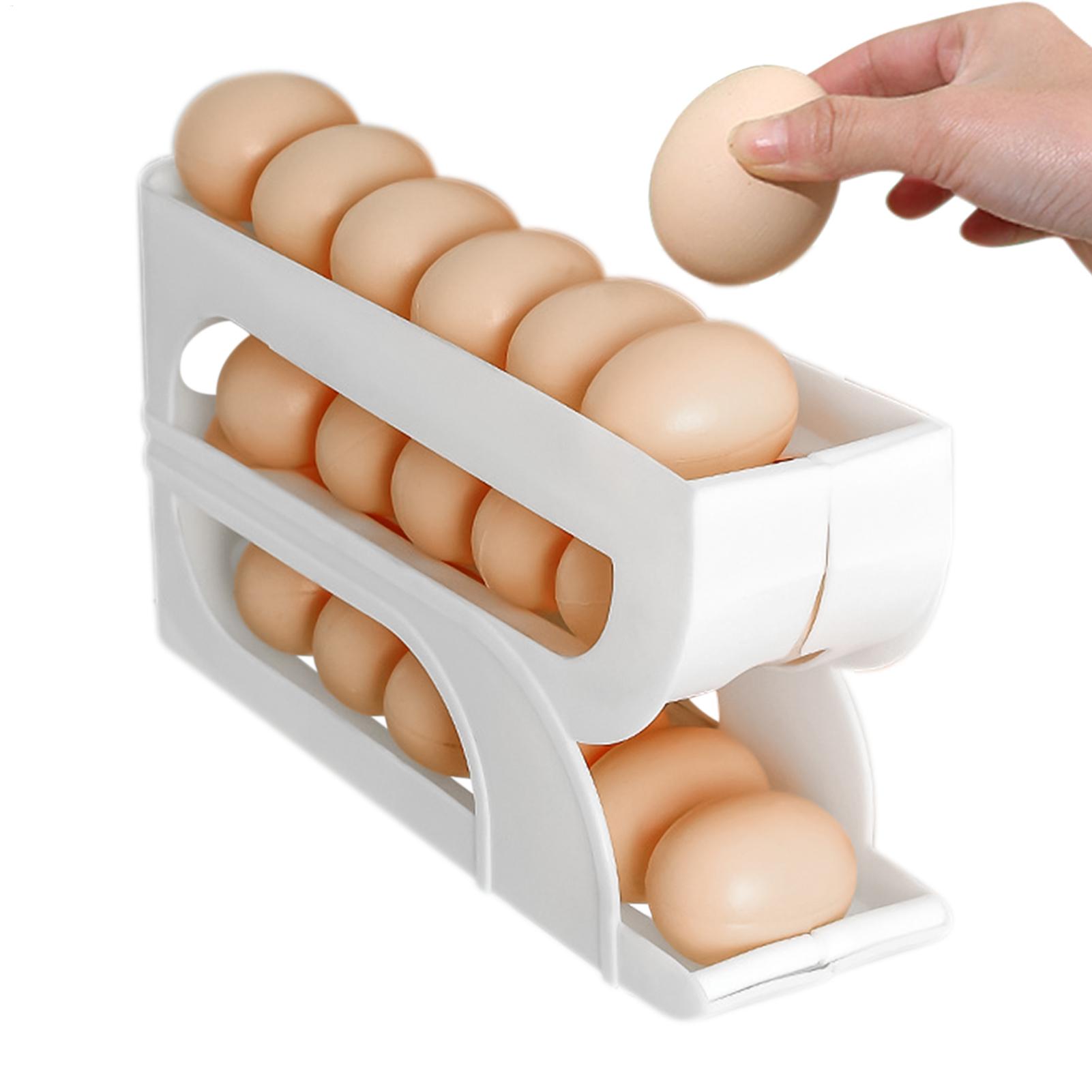 Egg Container for Refrigerator - Food Storage Yellow avis et prix