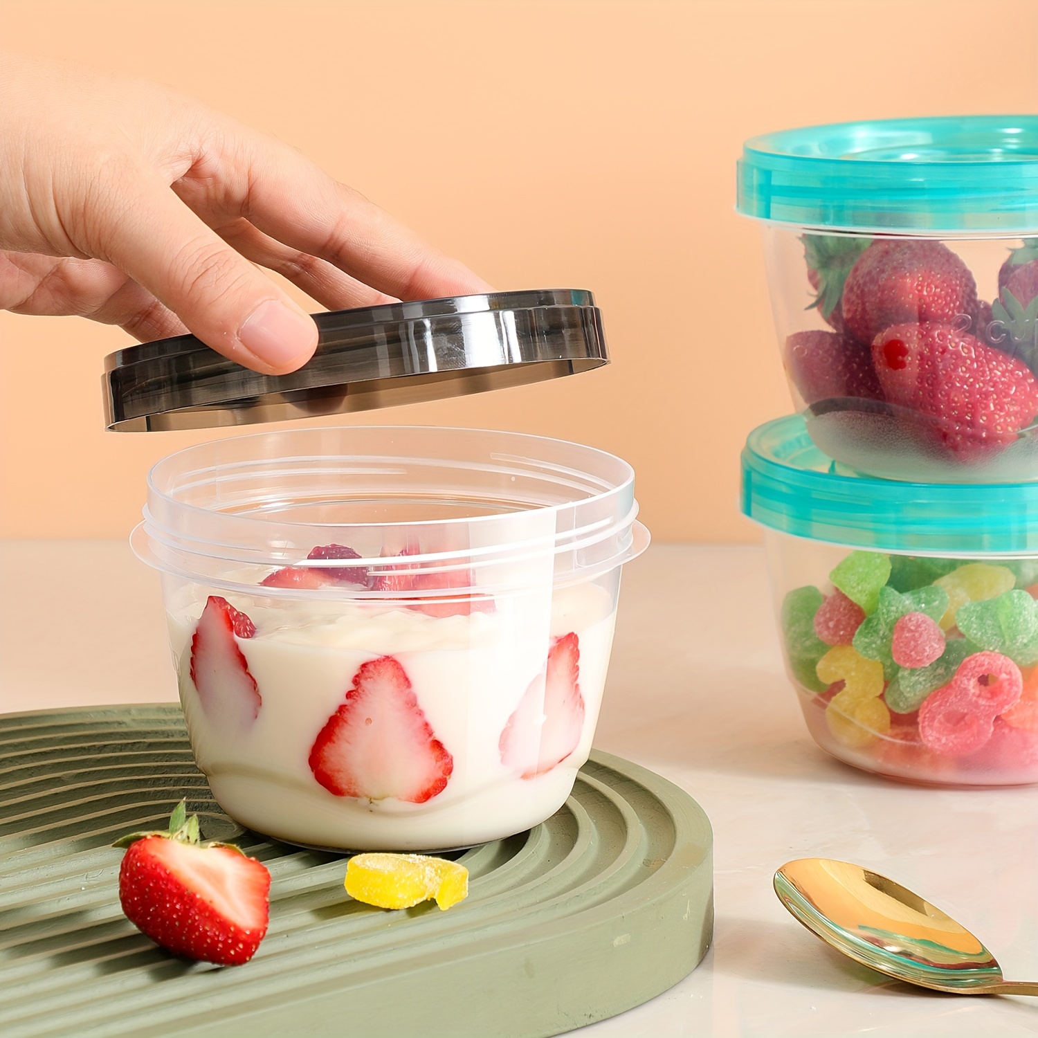 2 Transparent Sealed Food Stor - Food Storage Bowls avis et prix