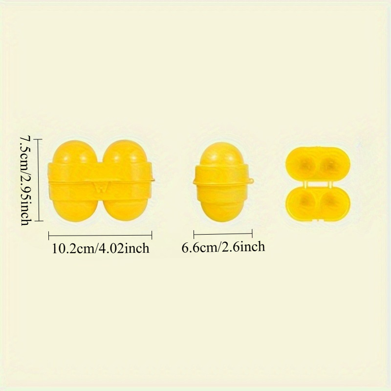 Yellow Egg Storage Box, Househ - Food Storage Yellow avis et prix