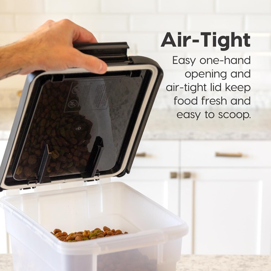 IRIS 10 Lbs. Airtight Pet Food - Food Storage Pet avis et prix