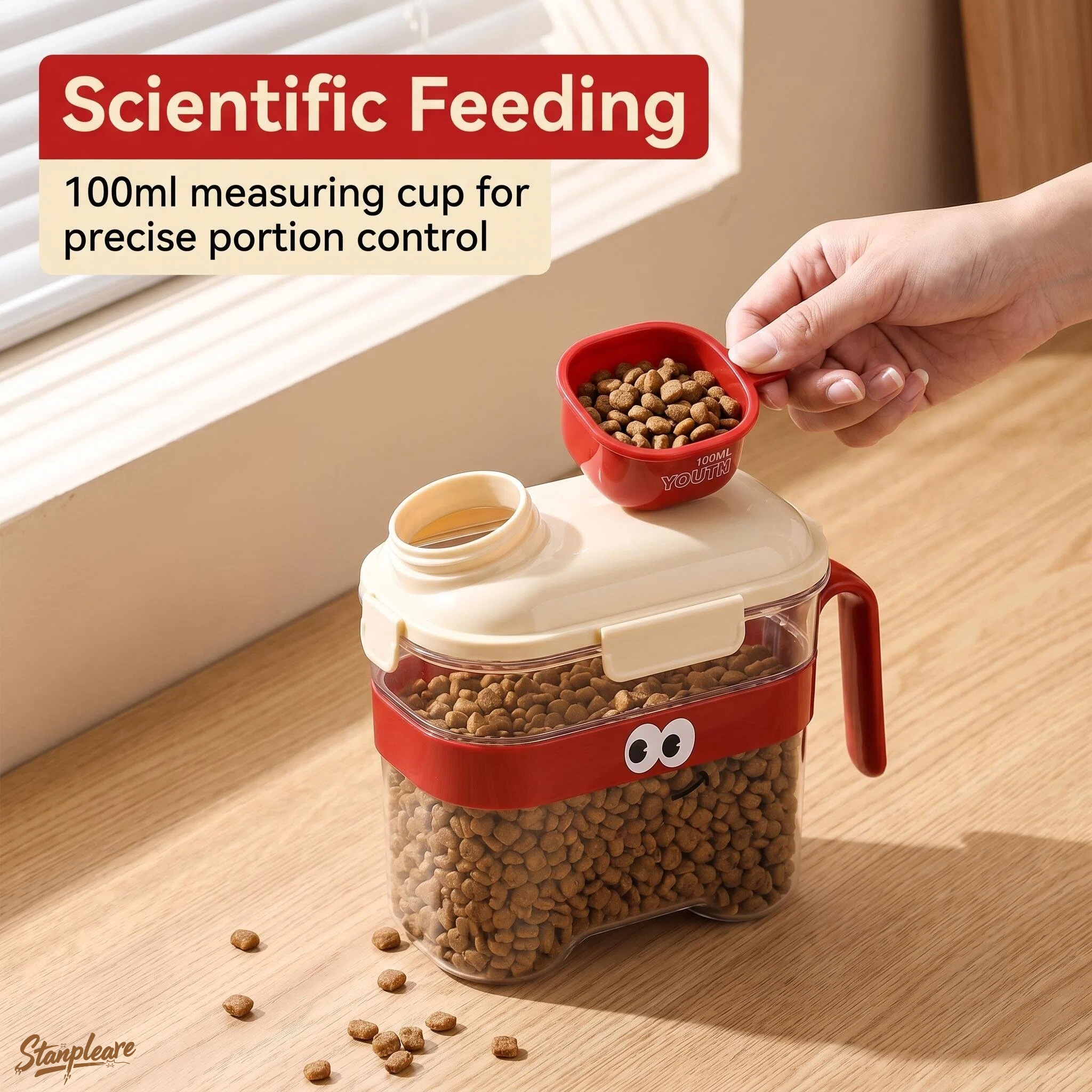 Transparent Airtight Pet Food  - Food Storage Handling avis et prix