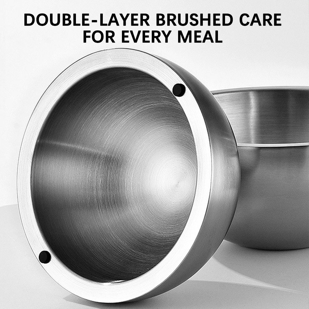 304 Thickened Salad Mixing Bow - Food Storage Metal Box avis et prix
