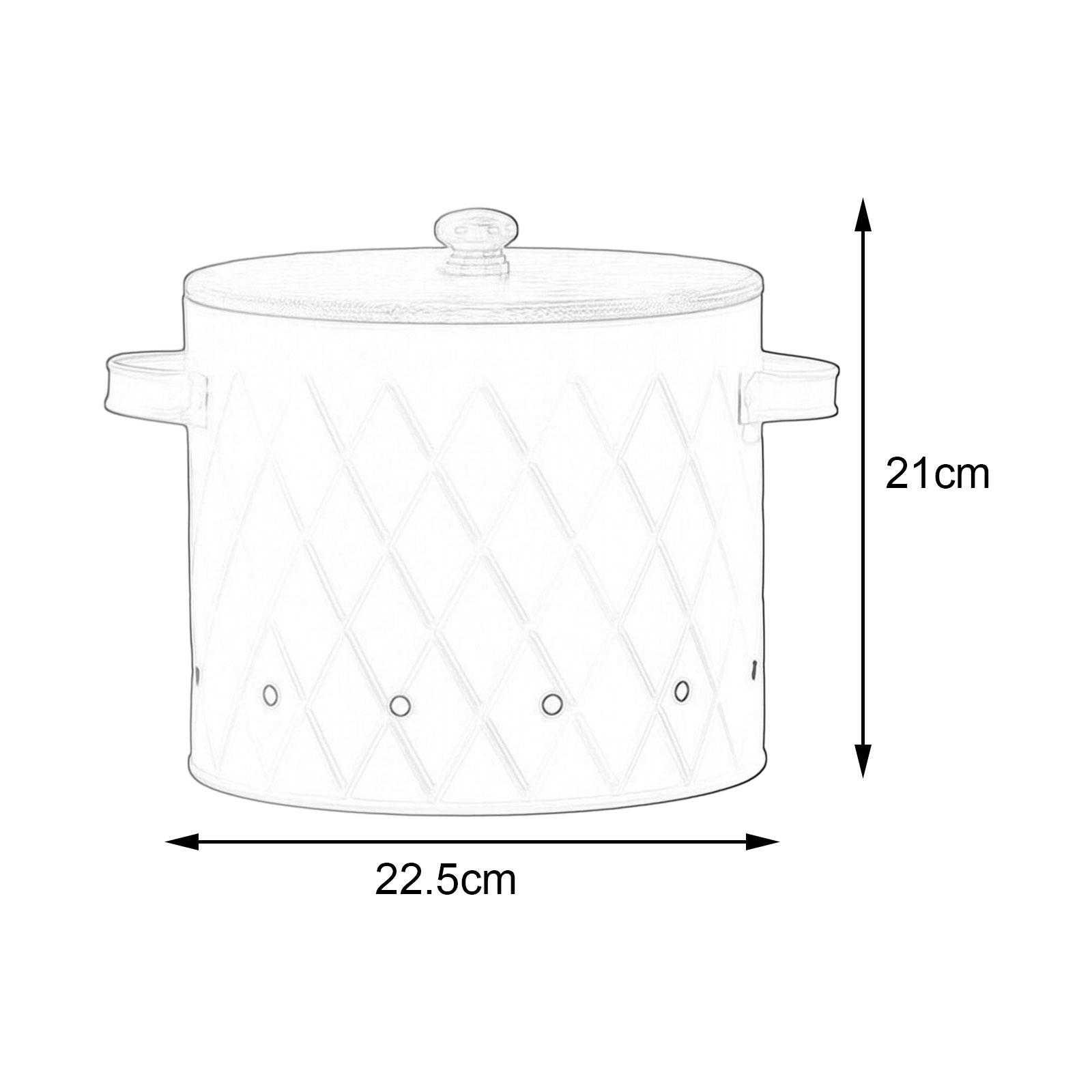 Potato Storage Tin Vintage Fre - Food Storage In Restaurant avis et prix