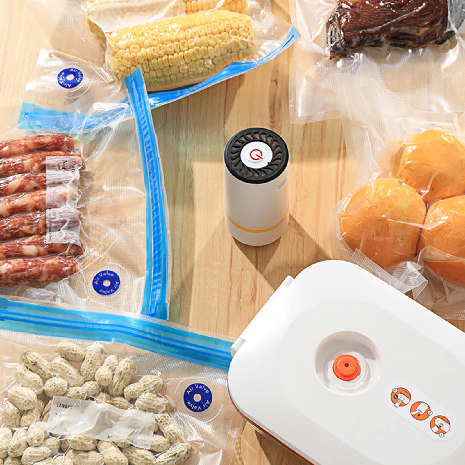 Reusable vacuum food storage b - Food Storage Vacuum Sealer Machine avis et prix