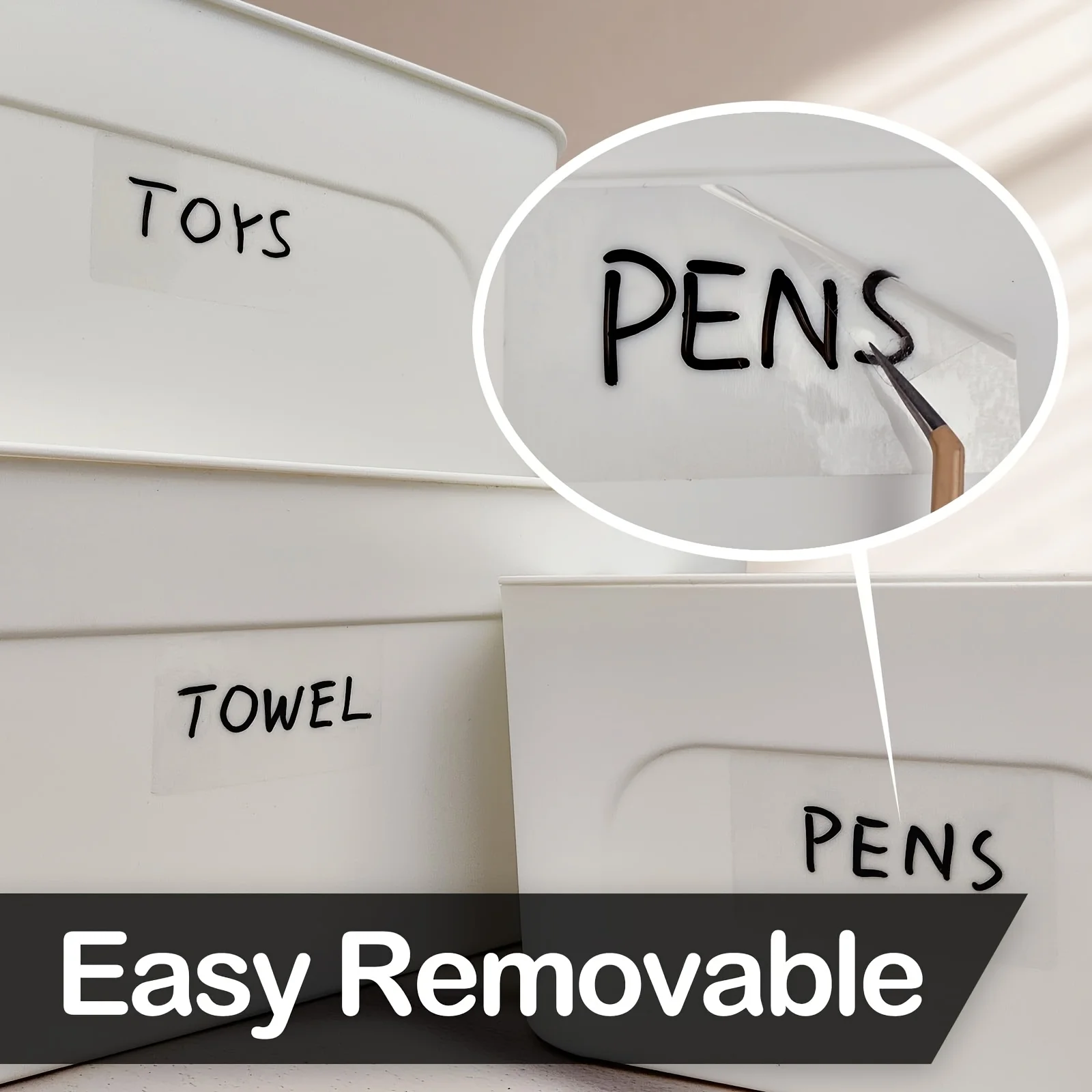Removable waterproof label sti - Food Storage Labels avis et prix