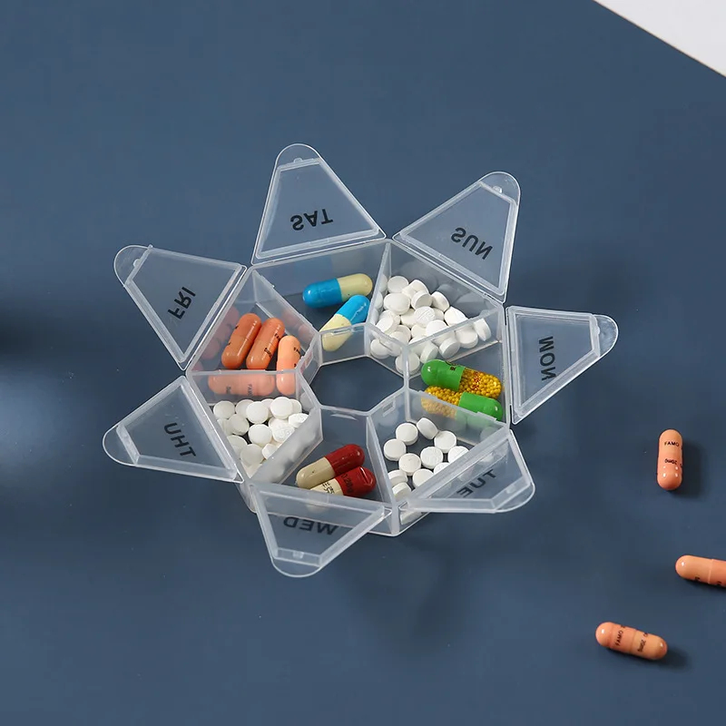 Portable 7 Day 7 Compartments  - Food Storage Vault avis et prix
