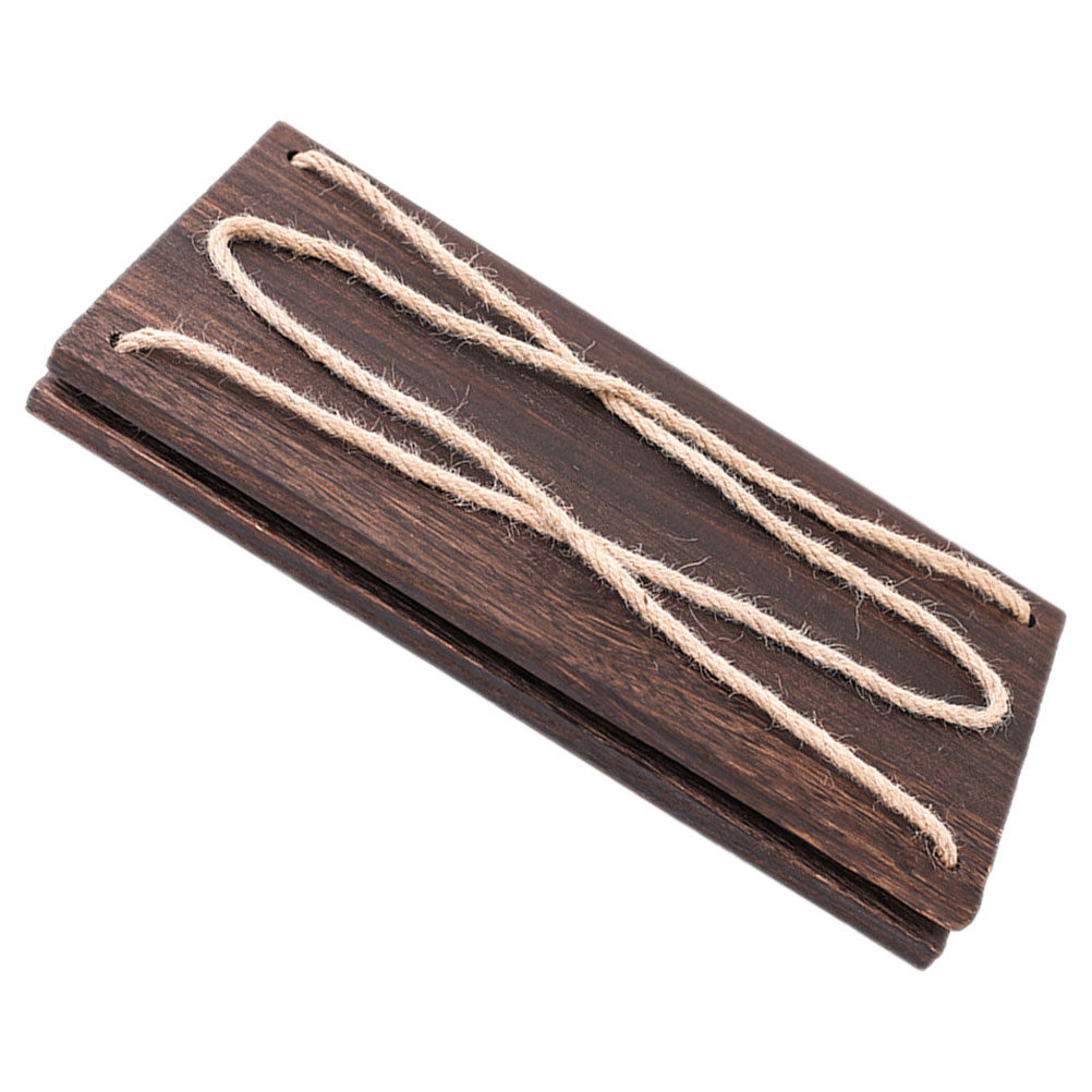 1Set Black Wooden Wall Hanging - Food Storage Yellow avis et prix