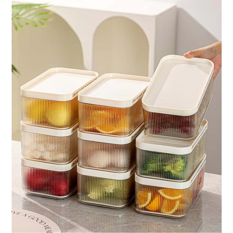 Stackable Plastic Rectangle PE - Food Storage Pet avis et prix